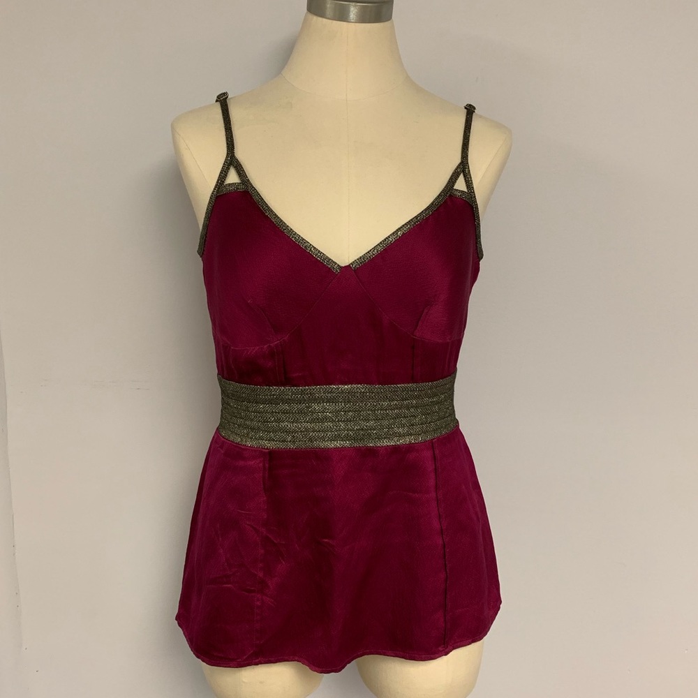 Tracy Reese Hammered Silk Cami